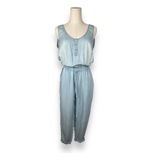 Cloth & Stone Light Blue Jumpsuit - Picture 3 of 11